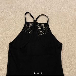 Black Lace Racerback Tank from Aeropostale